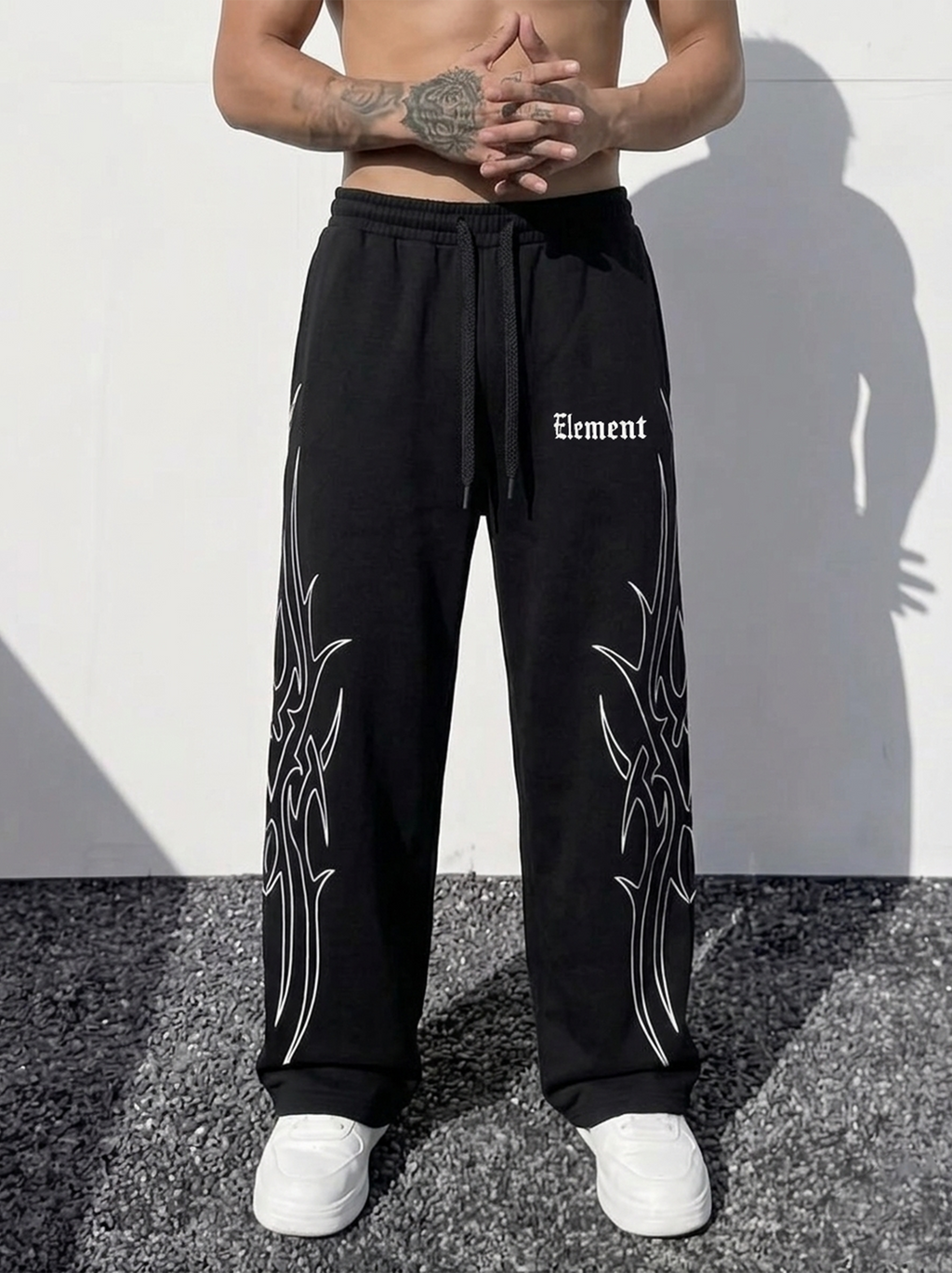 GLITCH BAGGY BOTTOM