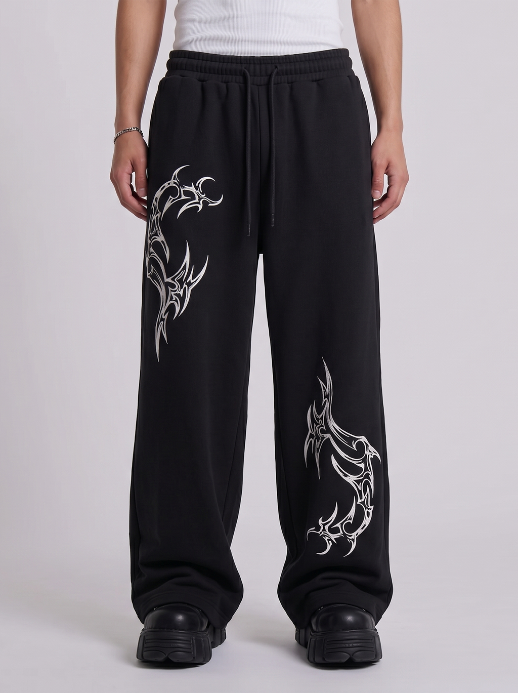 STATIC BAGGY BOTTOM - BLACK