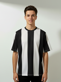 MONO VERTICAL TEE - BLACK