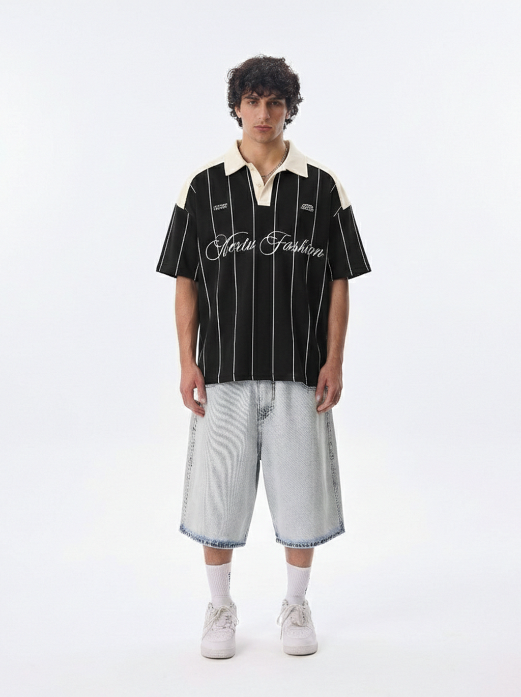 CYBER VINTAGE POLO - BLACK