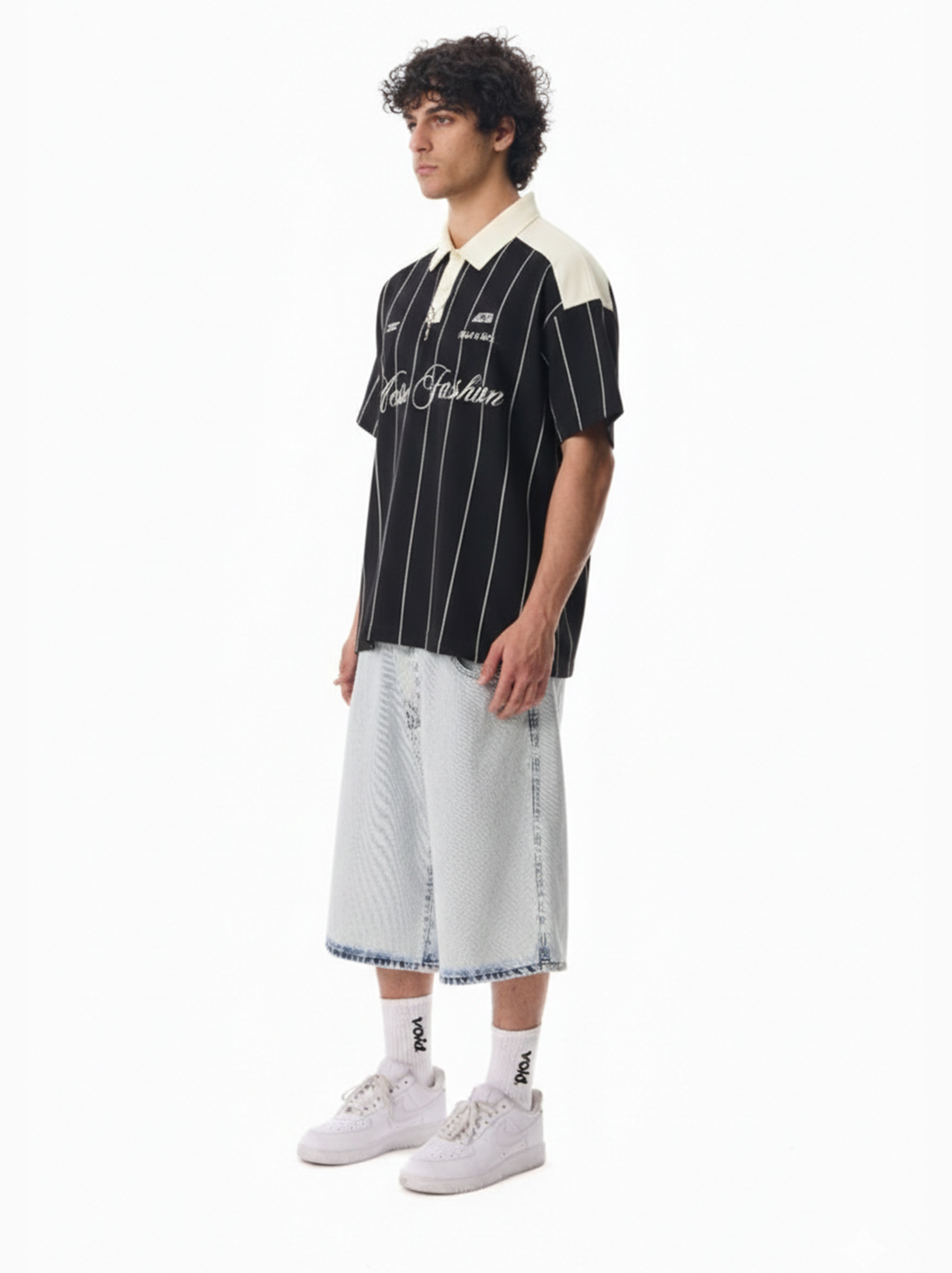 CYBER VINTAGE POLO - BLACK