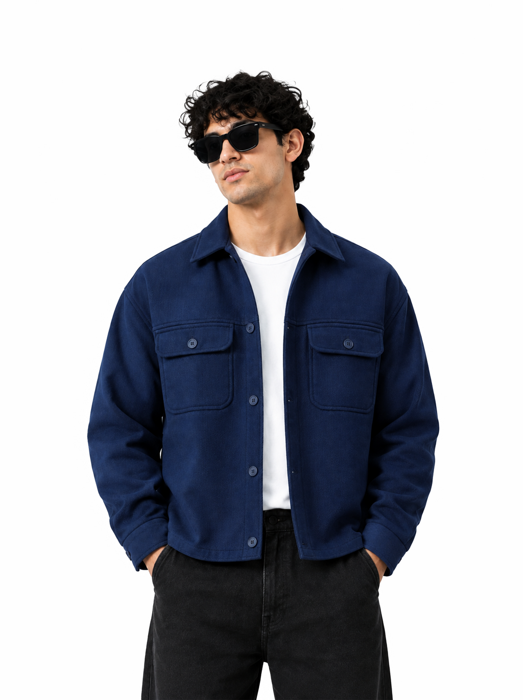 UTILITY SHACKET – MIDNIGHT NAVY