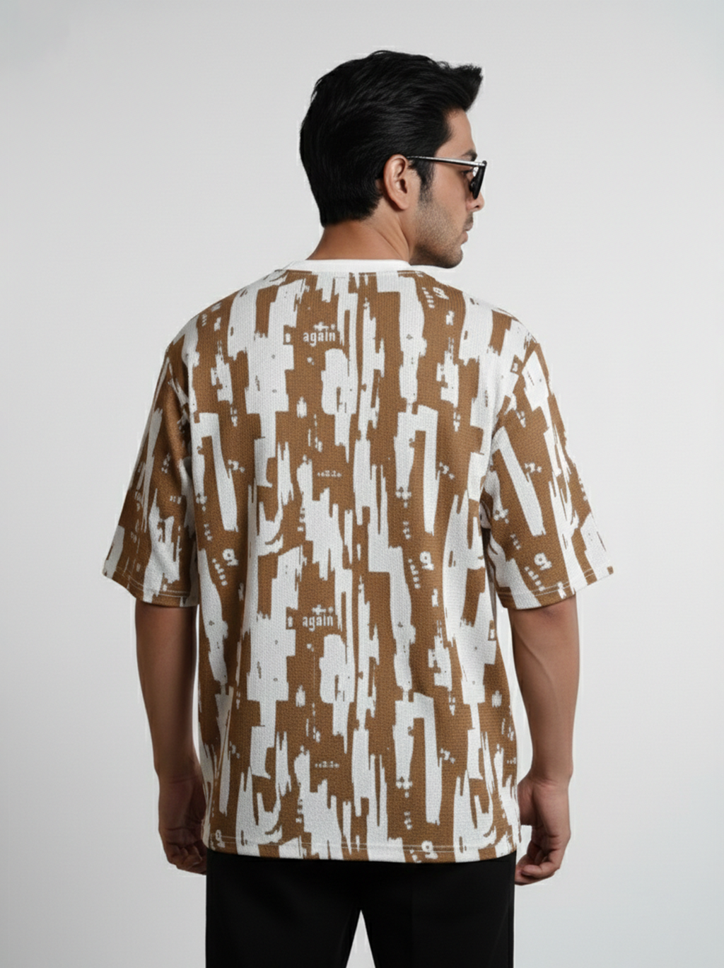 KINETIC HONEYCOMB TEE - Amber Earth