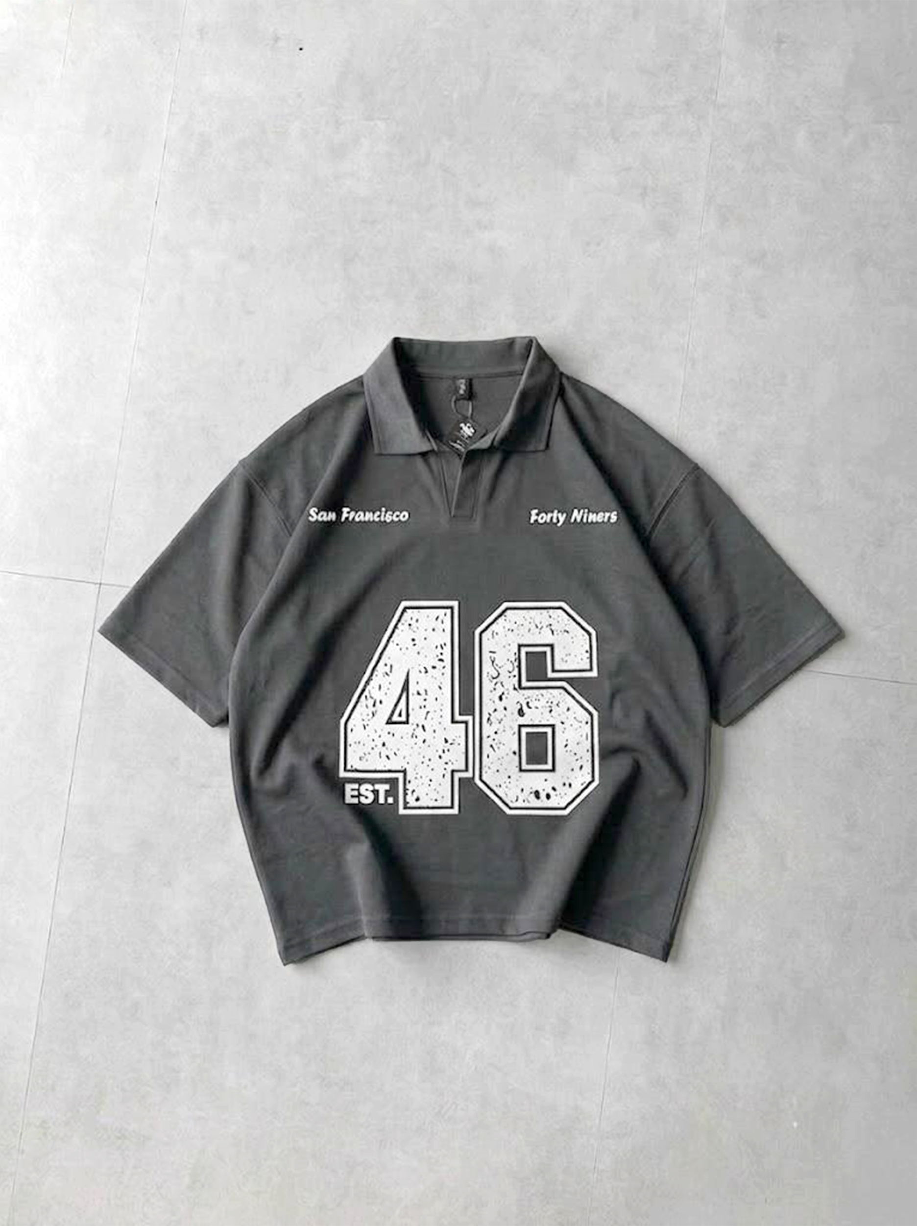 GRID 46 POLO - GRAY