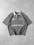 RUGBY POLO - GREY