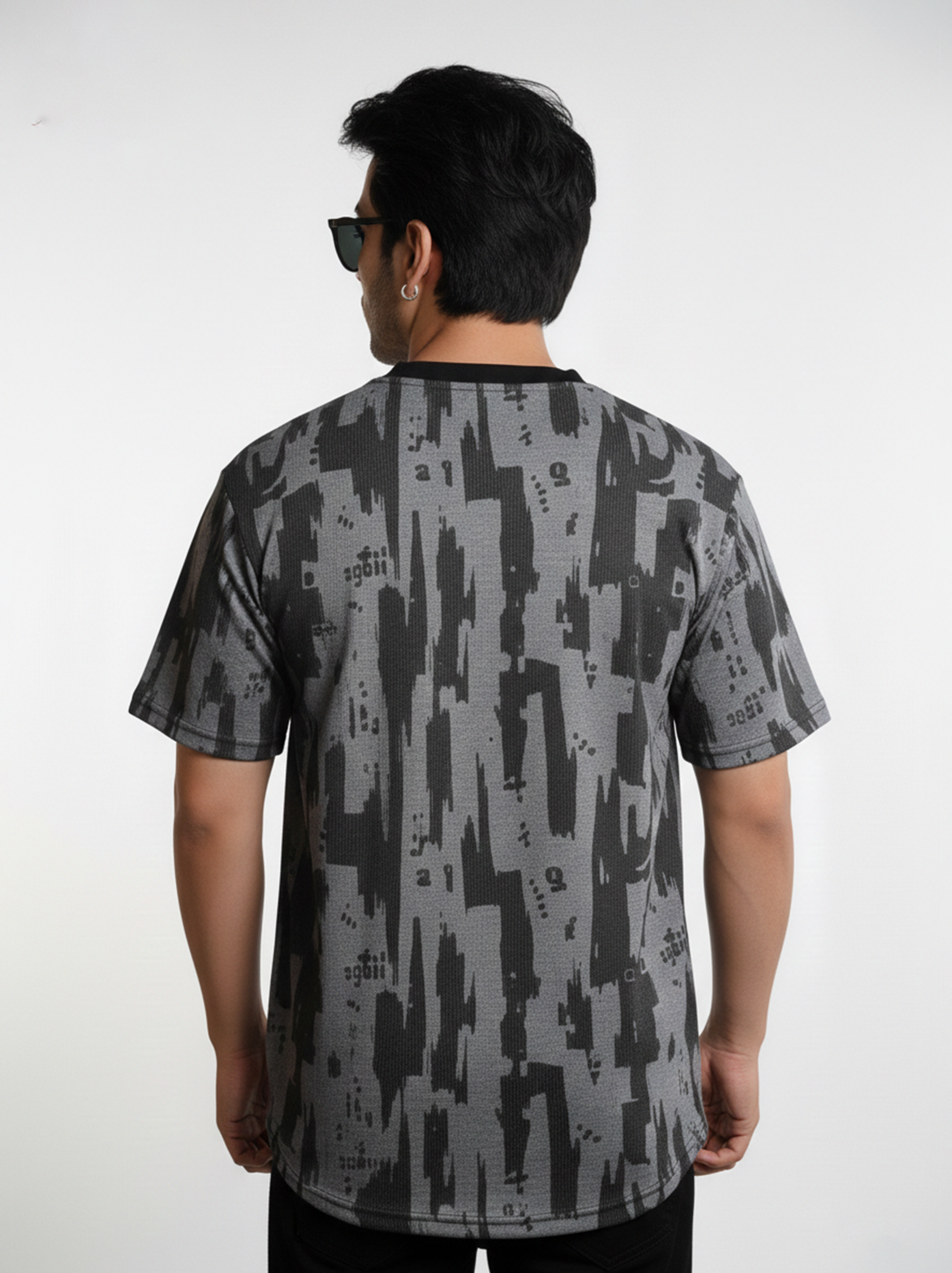 KINETIC HONEYCOMB TEE - Slate Ghost