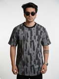 KINETIC HONEYCOMB TEE - Slate Ghost