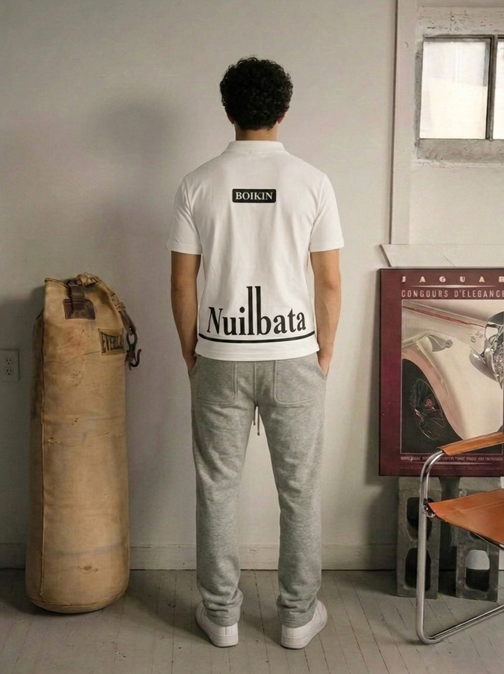SUMMIT ZIP-POLO - WHITE