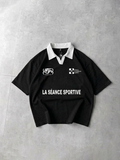 RUGBY POLO - BLACK
