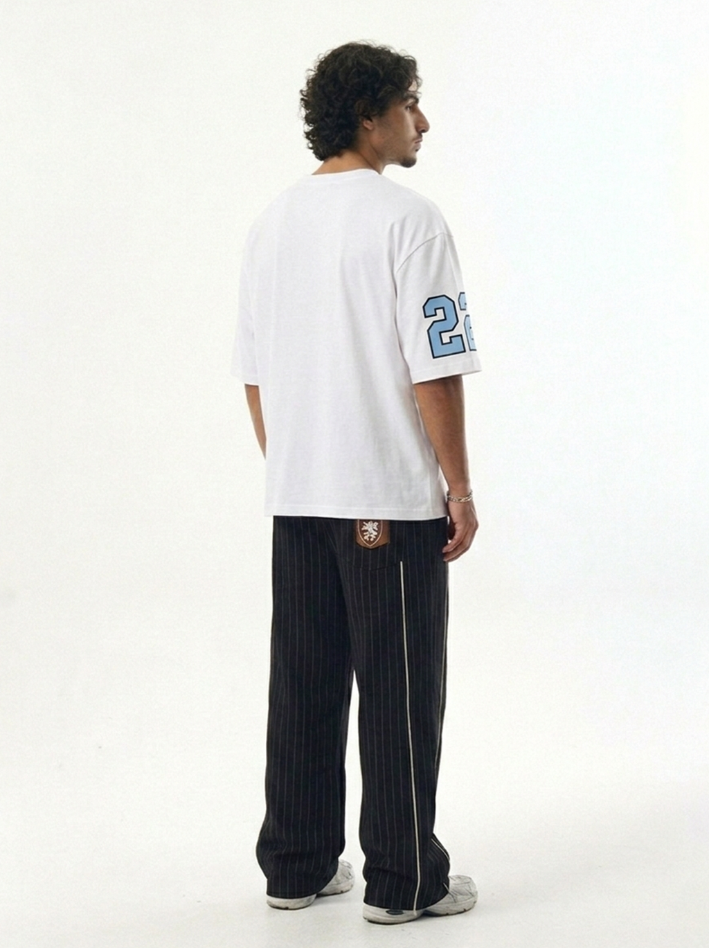 DIVISION-22 OVERSIZED TEE - WHITE