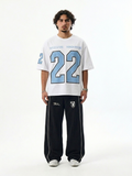 DIVISION-22 OVERSIZED TEE - WHITE