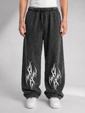 PROXY ACID WASH - (STRAIGHT FIT BAGGY BOTTOM)