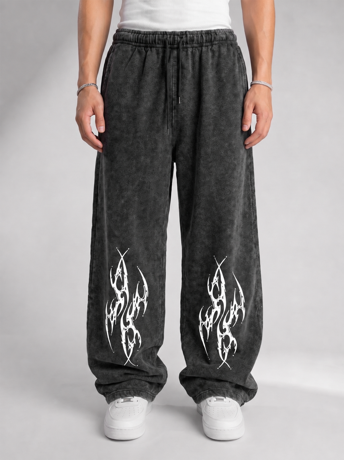 PROXY ACID WASH - (STRAIGHT FIT BAGGY BOTTOM)
