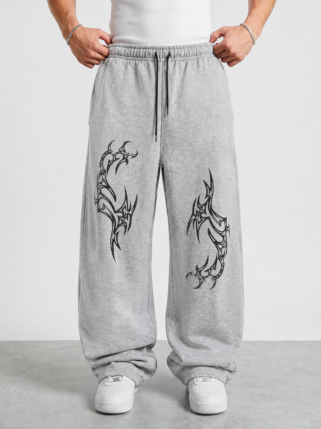 STATIC BOTTOM STRAIGHT FIT BAGGY -  (Lightweight)